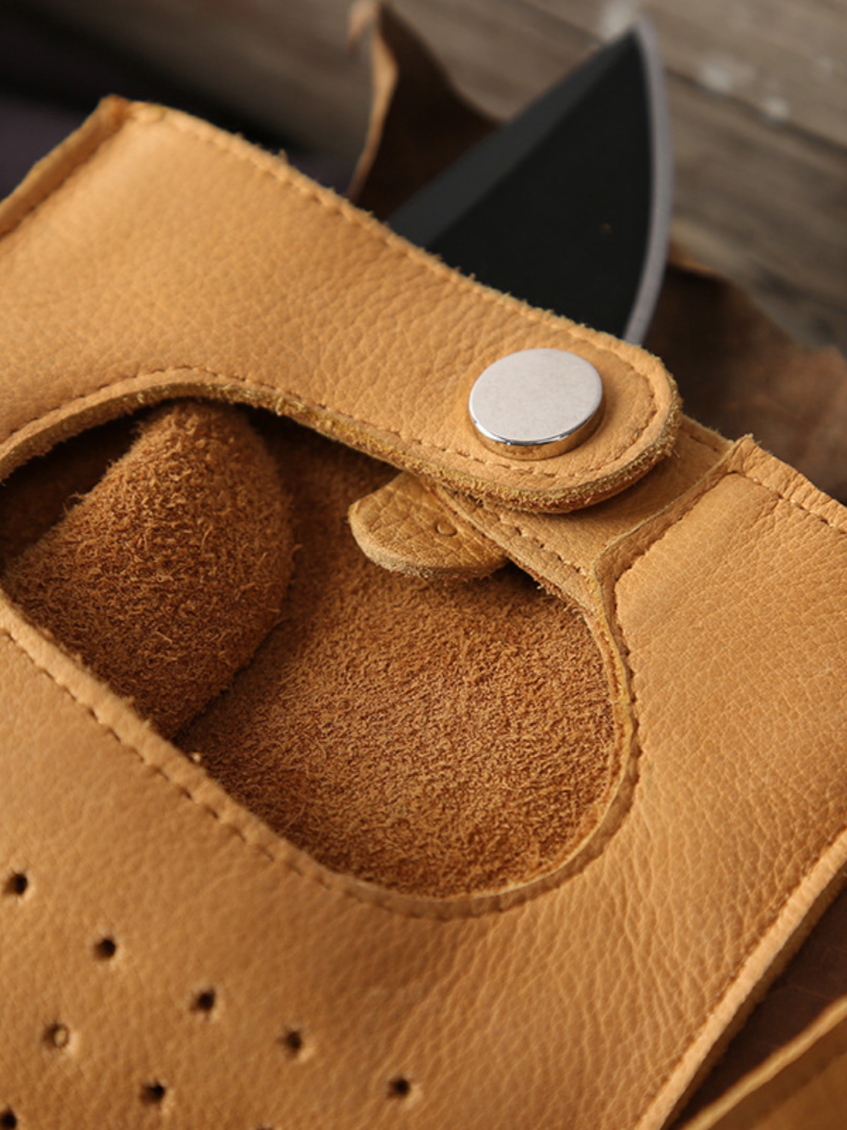 Sarung Tangan Kulit Pria untuk - Leather Driving Glove ulasan dan harga