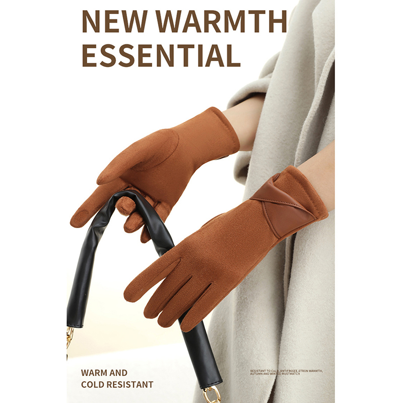 1 Pasang Sarung Tangan Suede U - Leather Driving Glove ulasan dan harga