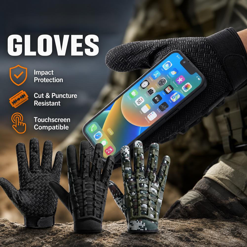 Sarung Tangan Taktis Layar Sen - Work Glove Impact ulasan dan harga